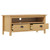 vidaXL TV Cabinet Honey Brown Solid Pine Wood Medium TV Cabinet A949-288923
