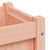 vidaXL Garden Planter Set of 2 Natural wood Solid Douglas wood Large A949-837411