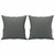 vidaXL 2-seater Sofa Dark Gray Fabric (100% polyester), metal, textilene A949-3200910