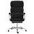 vidaXL Reclining Office Chair Black Faux leather, metal, plywood, foam A949-349629