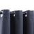 vidaXL Blackout Curtains with Rings 2 pcs Anthracite 37"x63" Fabric A949-134840