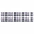 vidaXL Sun Lounger Cushion Gray Check Pattern Oxford fabric (100% polyester) A949-314217