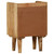 Bedside Cabinet Various shades of brown from natural mango wood A949-246788