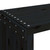 vidaXL Garden Bench Black Solid pine wood Large Extendable A949-832527