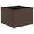 vidaXL Garden Sofa Set Brown PE rattan, powder-coated steel, tempered glass A949-3221322