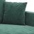 vidaXL Sofa Chair Dark Green Velvet (100% polyester), metal, foam Single A949-359285
