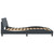vidaXL Bed Frame Dark Grey A949-373283