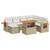 vidaXL Garden Sofa Set Beige A949-3273634