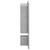 vidaXL Shower Niche with 2 Compartments Matt Gray 16.1"x20.1"x3.9" A949-151395