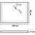 vidaXL Rectangular ABS Shower Base Tray 31.5"x39.4" A949-148903