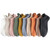 Color: Light pink ginger orange - Sesame Street Boat Socks Q119-CJNSFJWZ00120-Light pink ginger orange