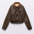 Flight Suit Leather Jacket Coat Q119-CJYD2099566
