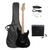 ST Stylish Electric Guitar with Black Pickguard Black T575-S0671295453 ST Stylish Electric Guitar with Black Pickguard Black T575-S0671295453