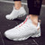 Color: White, size: 39 - Dragon scale running shoes woven breathable Q119-CJBHNSNS07883-White-39