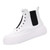 Color: White inner elevation, Size: 42 - High Top Shoes Male Korean Version Trend Thick Sole Casual Q119-CJNS163965517QJ