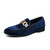 Color: Blue, Size: 39 - Men's Plus Size Corduroy Leather Shoes Pointed Toe Q119-CJNS225597524XC