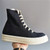 Color: Black headless, Shoe size: 42 - 19SS High Top Shoes Secondary Line High Top Canvas Five Mang Q119-CJNS166387080BY