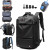 Color: Blue - Airback Vacuum Compression Backpack with Vacuum Pump 60L Expandable Travel Backpack f F640-12000040063202375