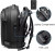 Color: Blue - Airback Vacuum Compression Backpack with Vacuum Pump 60L Expandable Travel Backpack f F640-12000040063202375