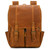 Color: Light Brown 2 - Retro Men's Backpack Cowhide Large Capacity 15-inch Computer Bag Q119-CJNS223472008HS