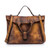 Fashion Retro Style Female Big Bag Oblique Cross Handbag Pure Color First Layer Cowhide Briefcase B Q119-CJNS1219211