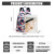 Color: Brown - Printing Backpack for Women Travel High Capacity Waterproof College Backpack Trendy  F640-12000036846420801