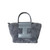 Color: Gray, Size: 27x12x23CM - Genuine Leather Wool Handbag Commuter Shoulder Q119-CJNS190676903CX