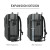 Color: Dark Grey - Men Travel Backpack vacuum compression 17 inch Laptop Backpack Business Large Ca F640-12000039459676533