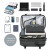 Color: Dark Grey - Men Travel Backpack vacuum compression 17 inch Laptop Backpack Business Large Ca F640-12000039459676533