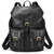 Color: Large Black - Casual Retro Crazy Horse Leather Travel Backpack Q119-CJYD188263604DW