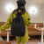 Color: black - Women Schoolbag Waterproof Large Capacity School Backpack Smooth Zipper Solid Teens  F640-12000039997352097
