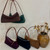 Niche Suede Underarm Baguette Retro Matte Top-grain Leather Shoulder Bag Handbag Q119-CJYD1994078