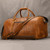 Color: 55cm Brown - Large Capacity Travel Men's First Layer Cowhide Luggage Bag Portable Q119-CJYD186312901AZ