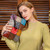 Large-capacity Cowhide Evening Party Stitching Shoulder Bag Q119-CJNS1218243