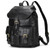 Color: Black 41cm - Women's First Layer Leather Backpackage Flip Leisure Travel Q119-CJYD187872601AZ