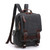 Color: Black, style: B - Casual Fashion Wash Canvas Bag Outdoor Travel Backpack Q119-CJNS101195306FU