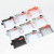 Color: Beige - Mini Mesh Coin Bags Money Earphone Data Line Storage Bags Bus ID Credit Card Holder  F640-12000038722431054
