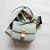 Color: Menthol blue, Size: Small - Spring Style Commuter Stewardess Leather One Shoulder Messenger  Q119-CJNS171856631EV