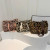 Color: Beige - National Style Simple Women Leopard Tote Bag Lady Luxury Fluffy Shoulder Bag Chain L F640-12000042746919215