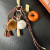 Color: Light Grey - DIY Bag Pendant Creative Bread Weaving Rope Colorful Nylon Lanyard Car Keychain F640-12000043694144986