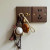 Color: Light Grey - DIY Bag Pendant Creative Bread Weaving Rope Colorful Nylon Lanyard Car Keychain F640-12000043694144986