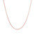Size: 18'' - 14k Rose Gold Diamond Cut Round Wheat Chain (0.60 mm) P150-45012-18