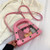 Summer Sweet and Cool Jelly Color Fashion Transparent Women Handbag - Pink A392-fhbg0335