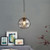 Wholesale Modern Bar Table Concave-convex Glass Pendant Lamp A392-flig0011