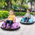 12V 360?° Ride on Bumper Car for Toddlers with Remote Control-Light Blue B593-TQ10321US