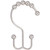 KC-CH625 12 Pcs Double Glide Curtain Hooks Stainless Steel Rustproof Shower Rings Roller C122-1138238