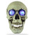 Portable Colorful LED Glowing Skull Night light Halloween Party Decor C122-1199932