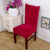Honana WX-660 Spandex Velvet Thick Solid Color Dining Chair Covers Slipcovers Hotel Anti-dirty Remo C122-1235306
