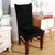 Honana WX-660 Spandex Velvet Thick Solid Color Dining Chair Covers Slipcovers Hotel Anti-dirty Remo C122-1235306