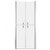 vidaXL Shower Door Frosted ESG 31.9"x74.8" A949-148794